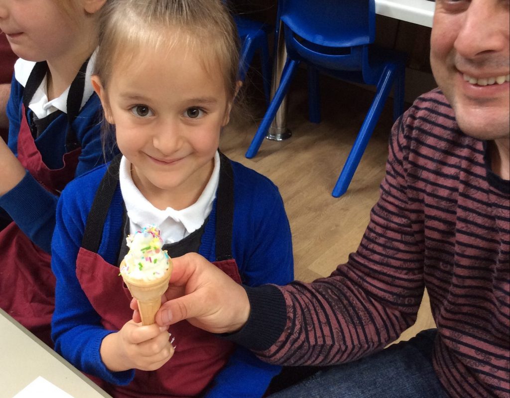 Beddington Infants' School Amazing IceCream Making in Year 2!