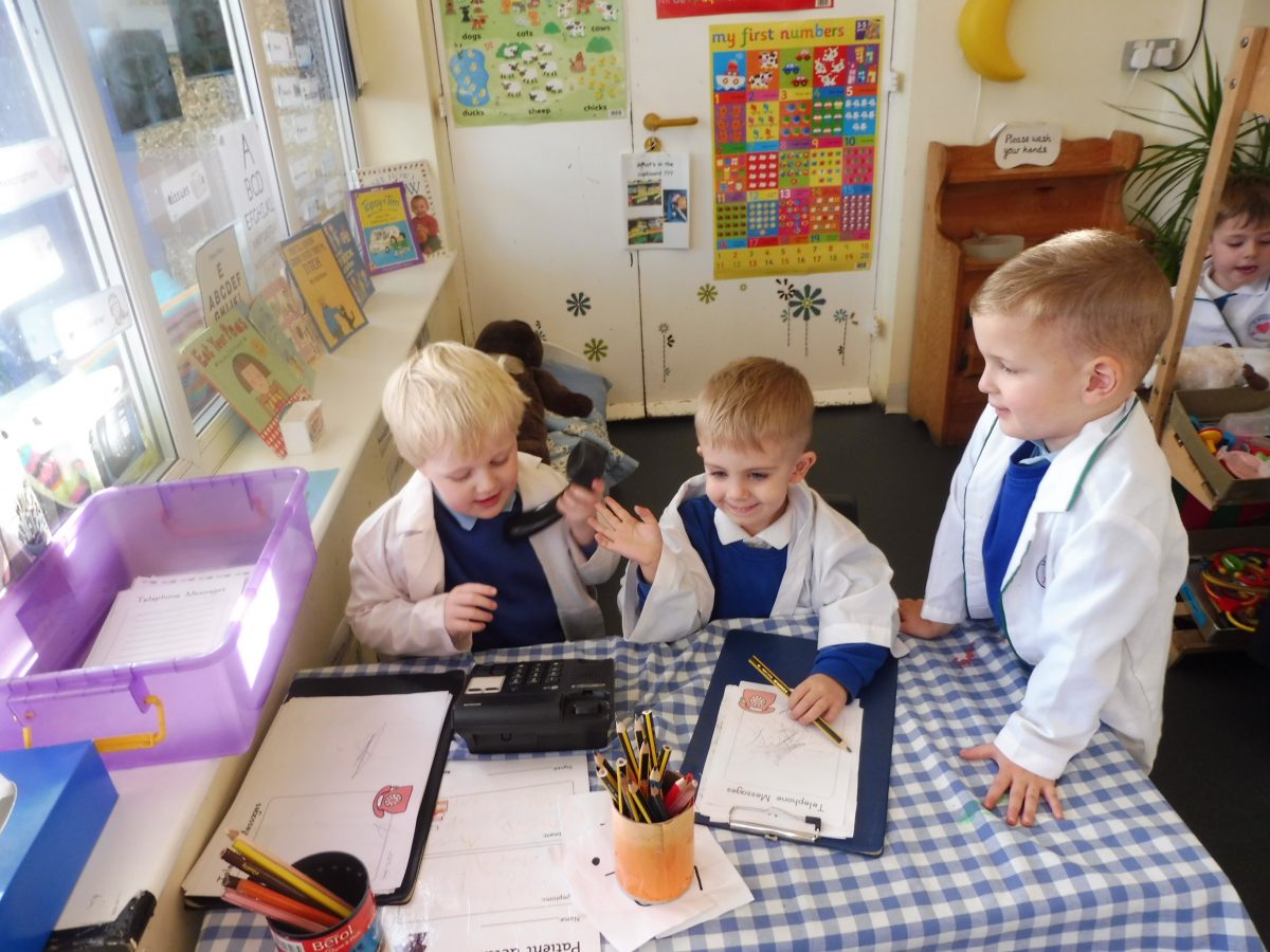 Beddington Infants' School Role playing in Nursery